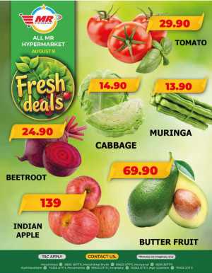 Fresh Deal In MR Hypermarket Calicut